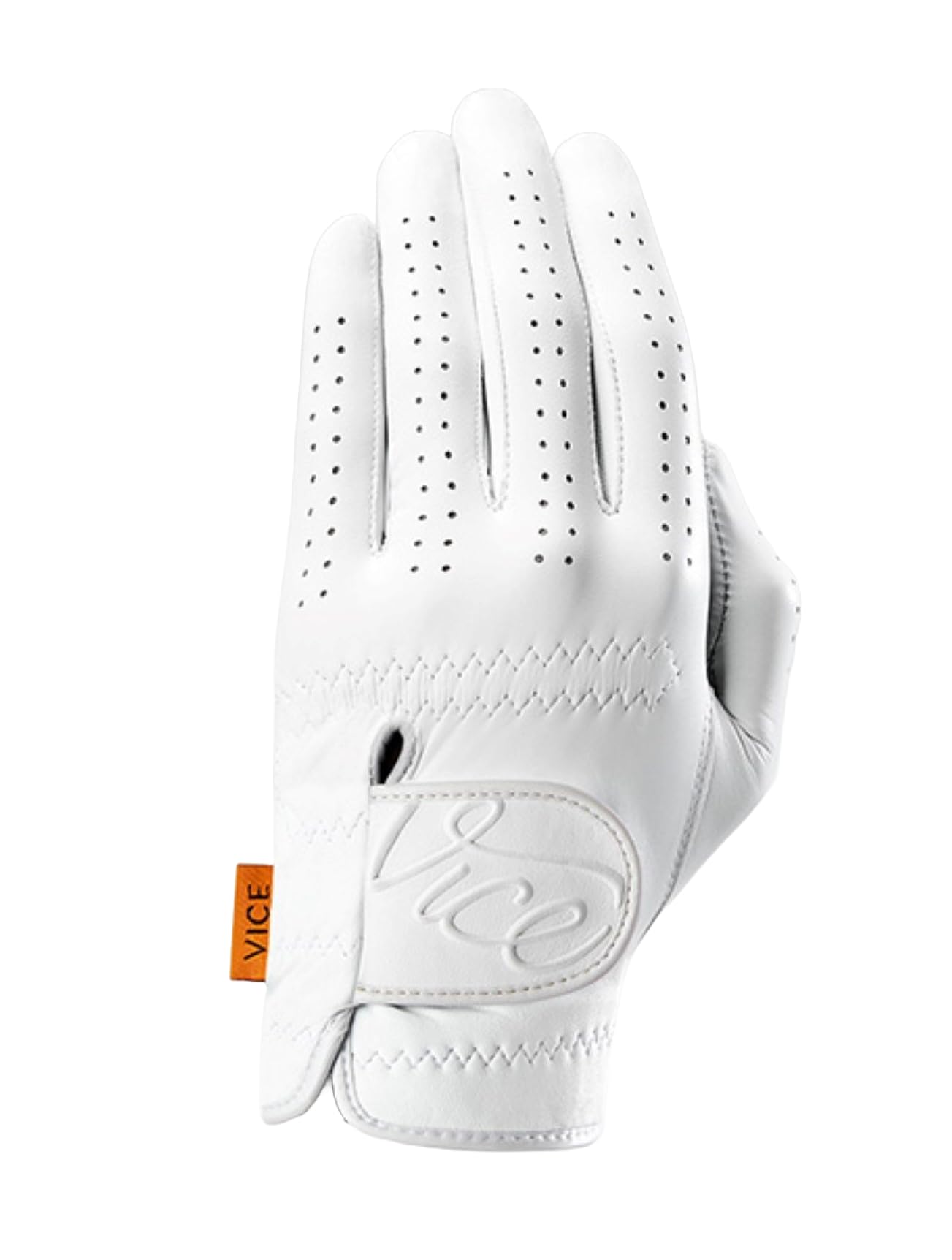 Vice Golf Men's Pure Golf Glove - Premium Leather Golf Gloves for Men - Left & Right Hand Options - Enhanced Grip & Comfort - Perfect for Driving Range, Course Play & Tournament Golf