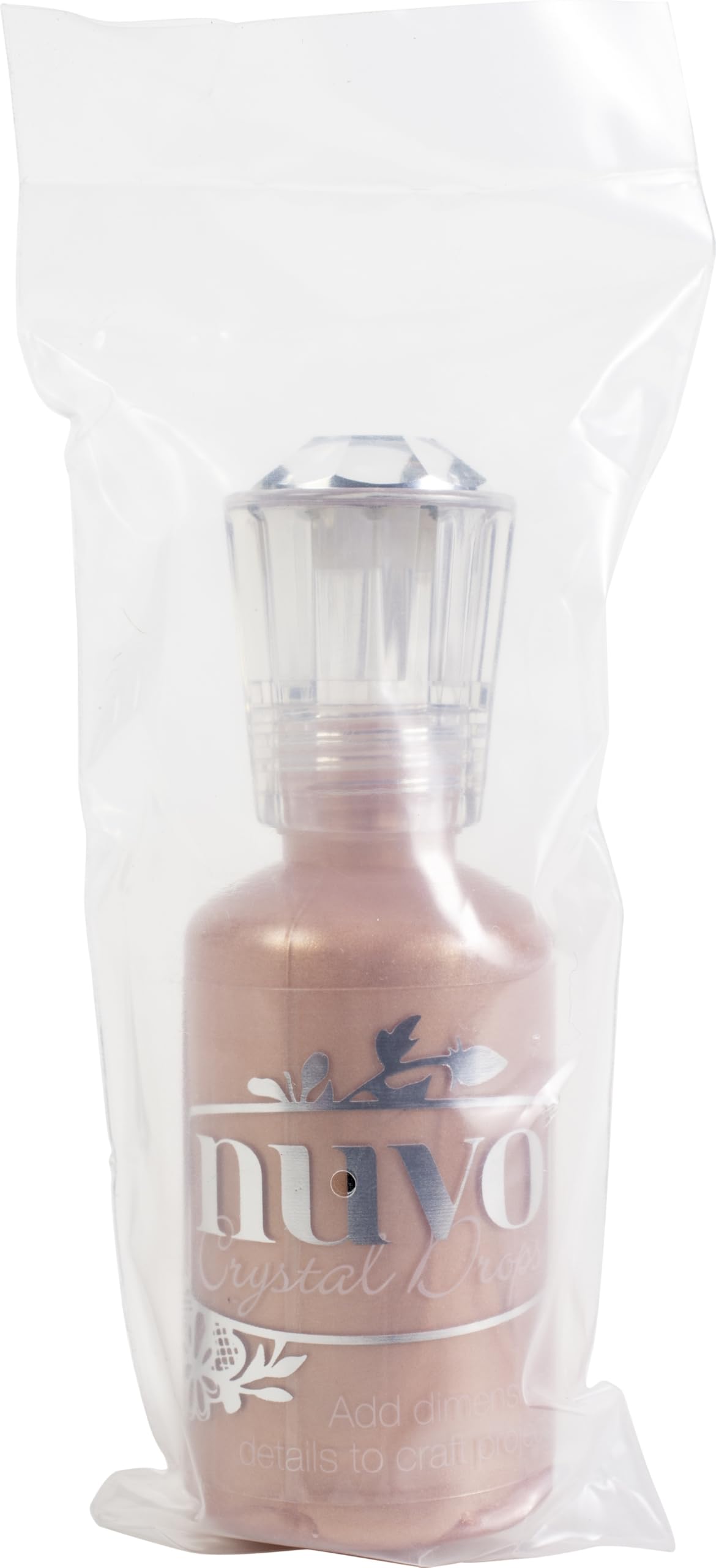 Nuvo Crystal Drops 1.1oz Heritage Rose - Long-Lasting Fragrance Oil for Home, Office & Car - Perfect for Diffusers, Aromatherapy & Gifts