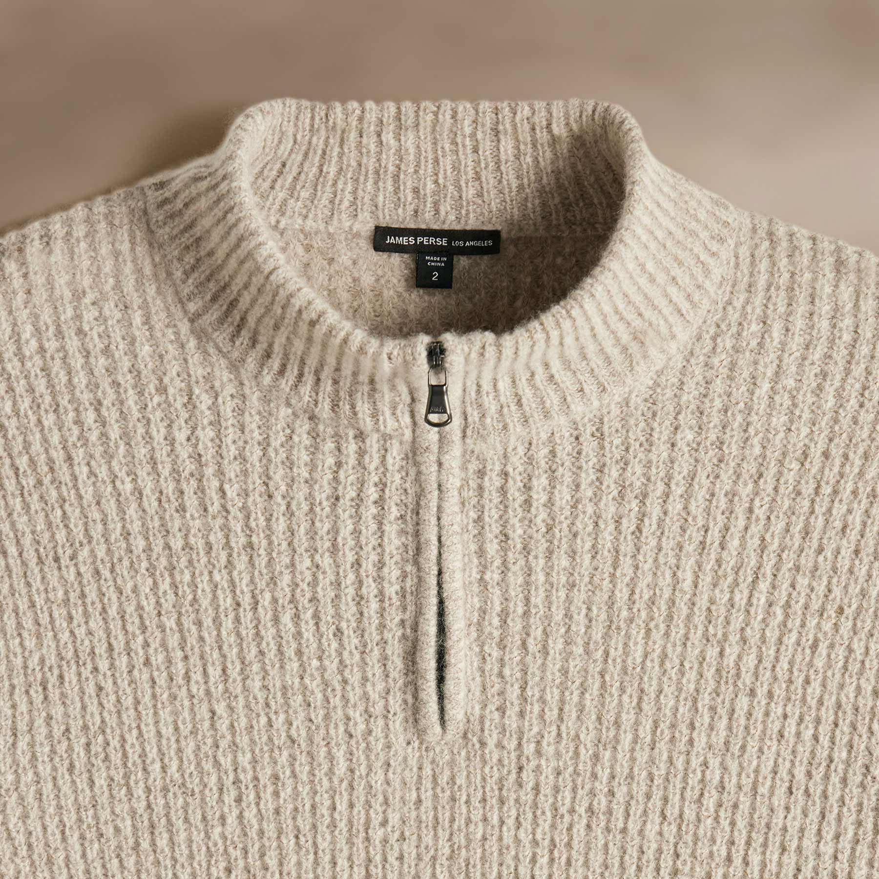 Premium Lightweight Textured Cashmere Waffle Half Zip Sweater - Women's Hazel Knit Pullover for Fall & Winter Layering | Cozy Casual Wear, Office Outfits, Weekend Brunch