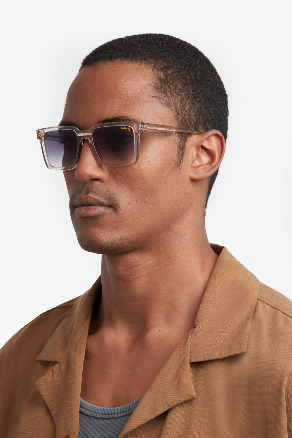 Carrera Victory C 02/S Sunglasses - Polarized UV Protection Sports Shades for Running Cycling Driving - Trendy Aviator Style for Men & Women