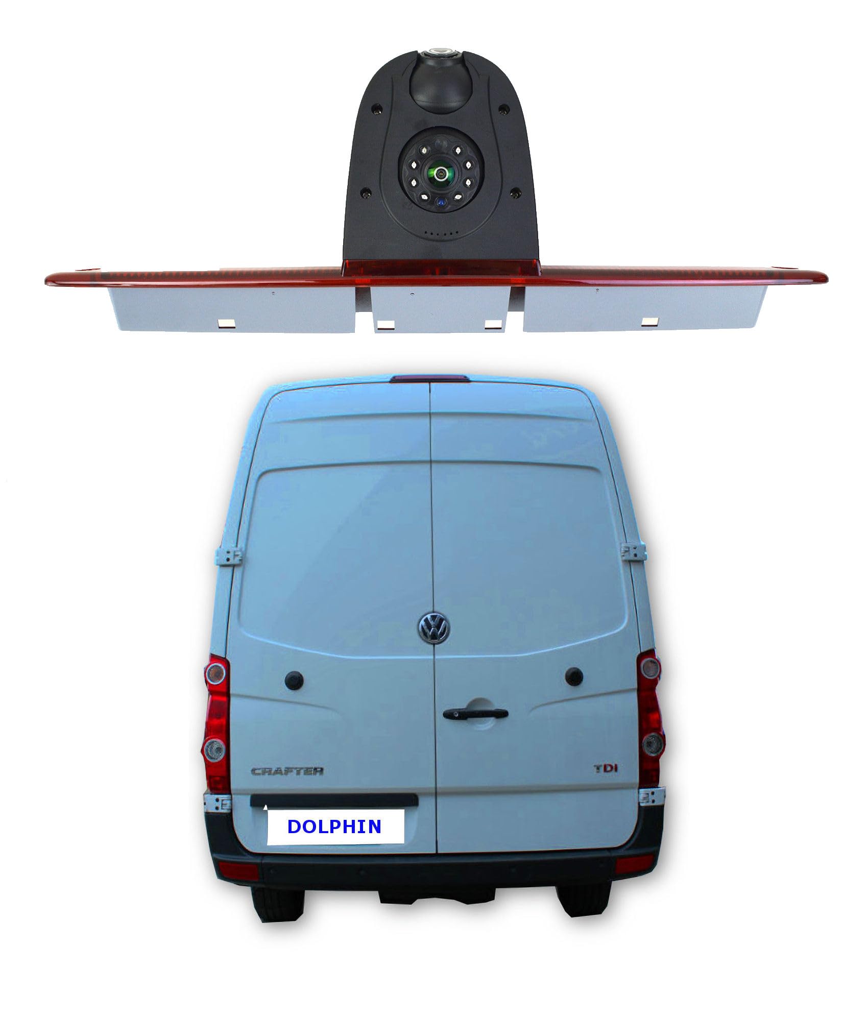 **Dual Rear View Backup Camera with 7