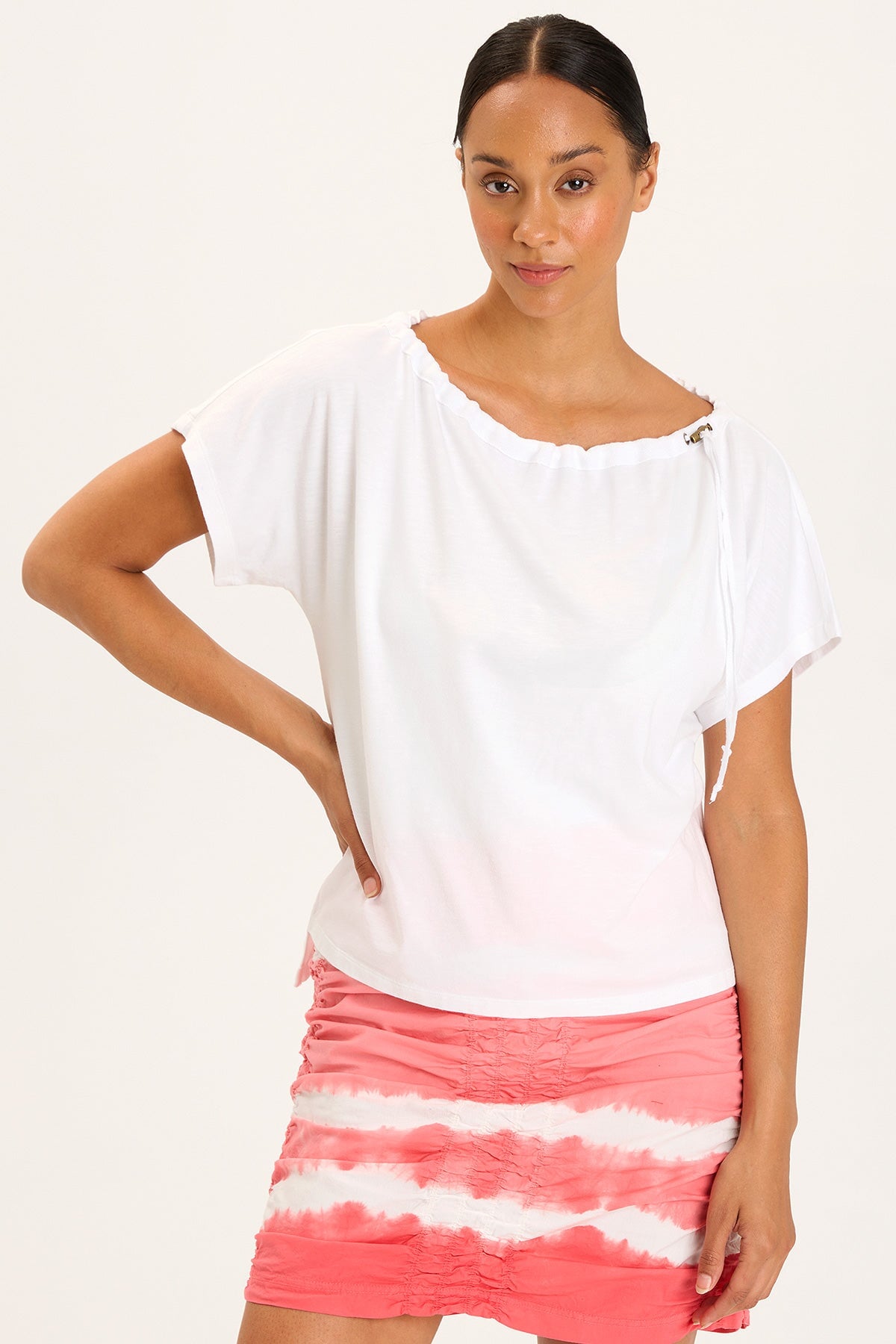 Exelda Premium White T-Shirt for Men & Women - Soft Cotton Casual Tee for Everyday Wear, Gym, and Outfits