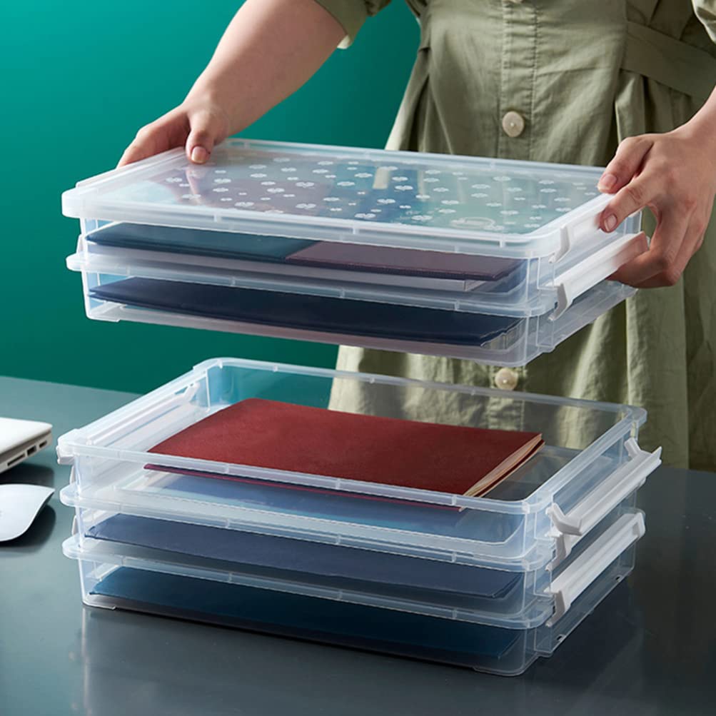 Box File Organizer - Office Document Storage Folders & Holders | Perfect for Office, Home, or School Organization
