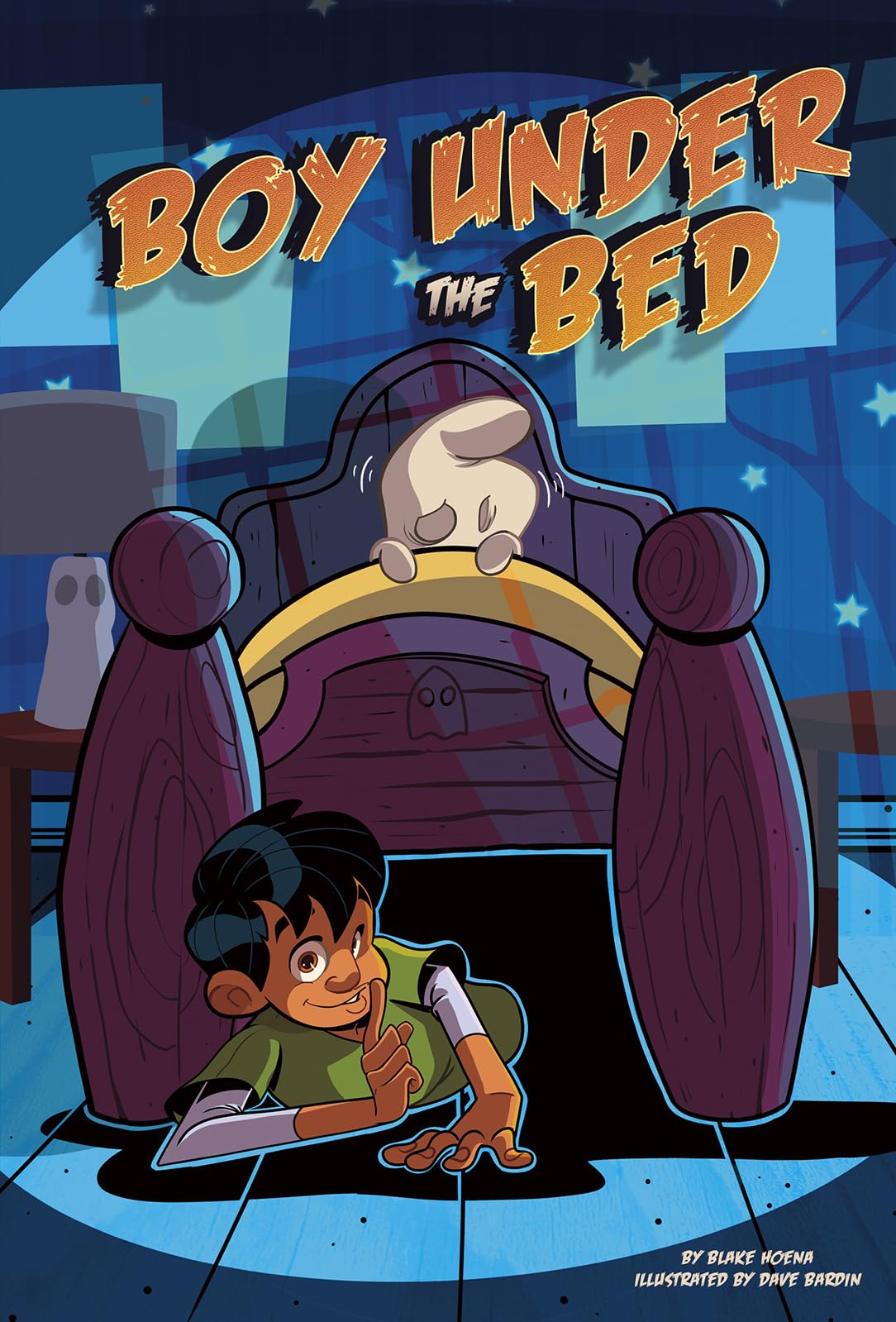 Monster Heroes: Boy Under the Bed - Scary Story Book for Kids | Bedtime Reading, Halloween Gift & Monster-Themed Children's Book