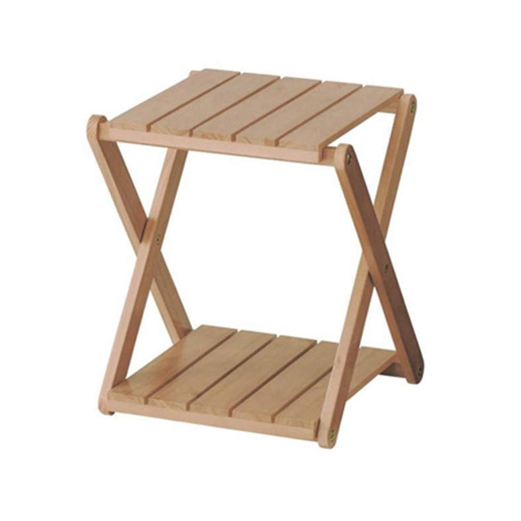 XIANGGUI 1983 Stackable Shoe Rack Organizer - Double Layer Multifunctional Home Storage Shelf for Shoes, Books & Flower Pots (4 Colors, Natural) - Perfect for Entryway, Closet & Small Space Organization