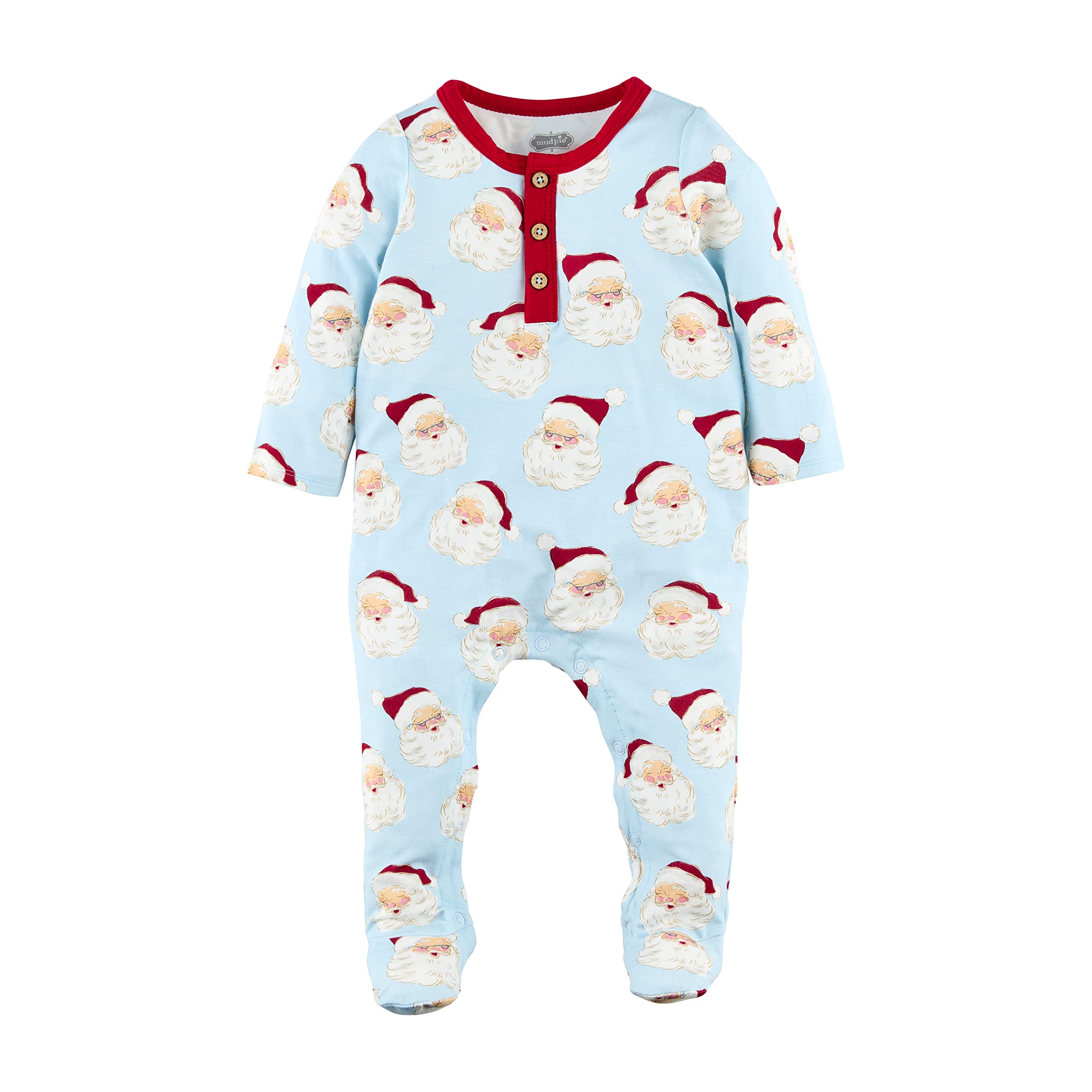 Mud Pie Baby Boys Golf-Themed Footed Pajamas - Soft & Cozy Sleepwear for Infants & Toddlers - Perfect for Nursery, Bedtime & Playtime