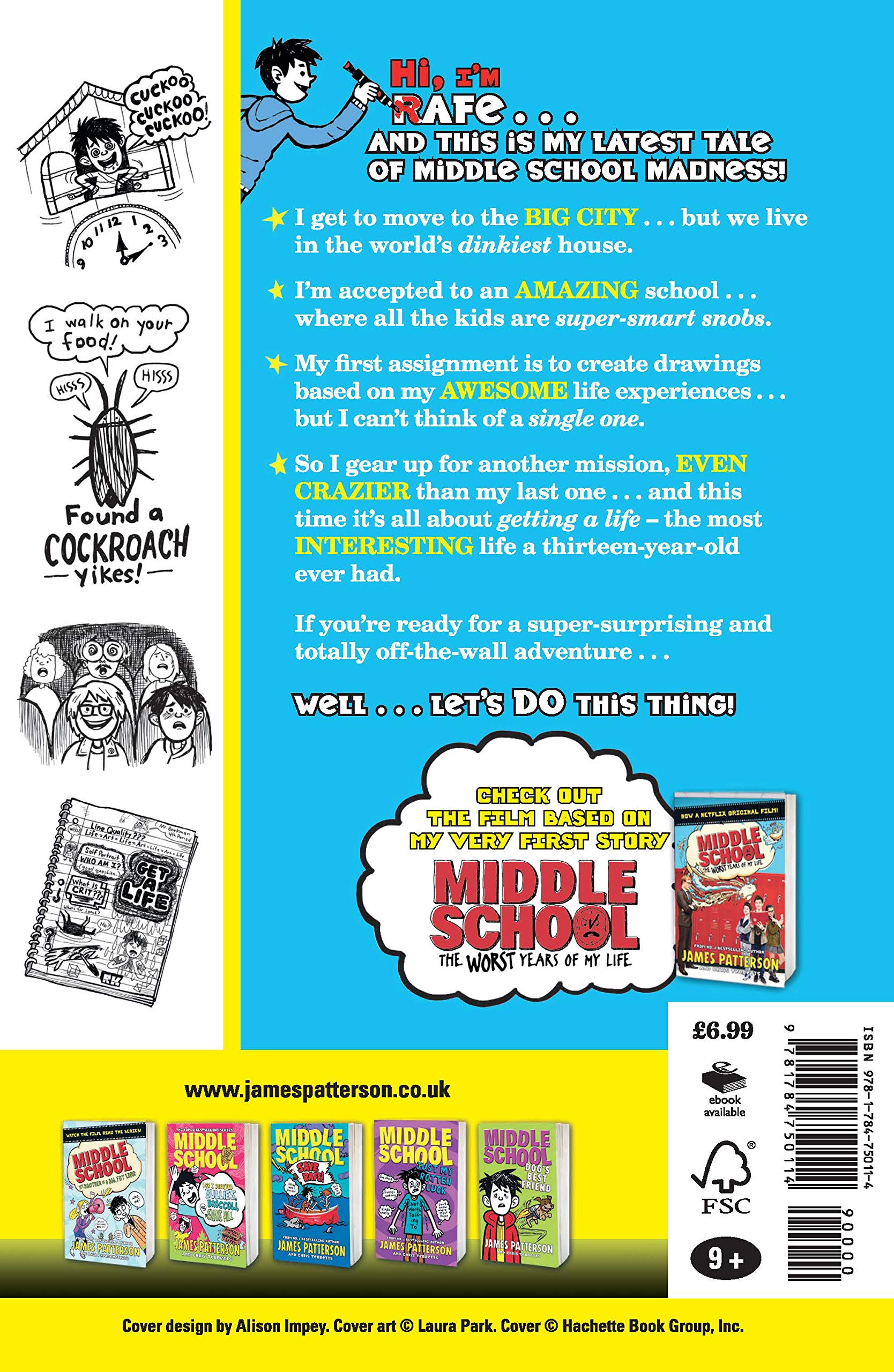 Get Me Out Of Here (Middle School) - Funny Escape Themed Notebook for Students - Perfect for School, Homework & Classroom Activities