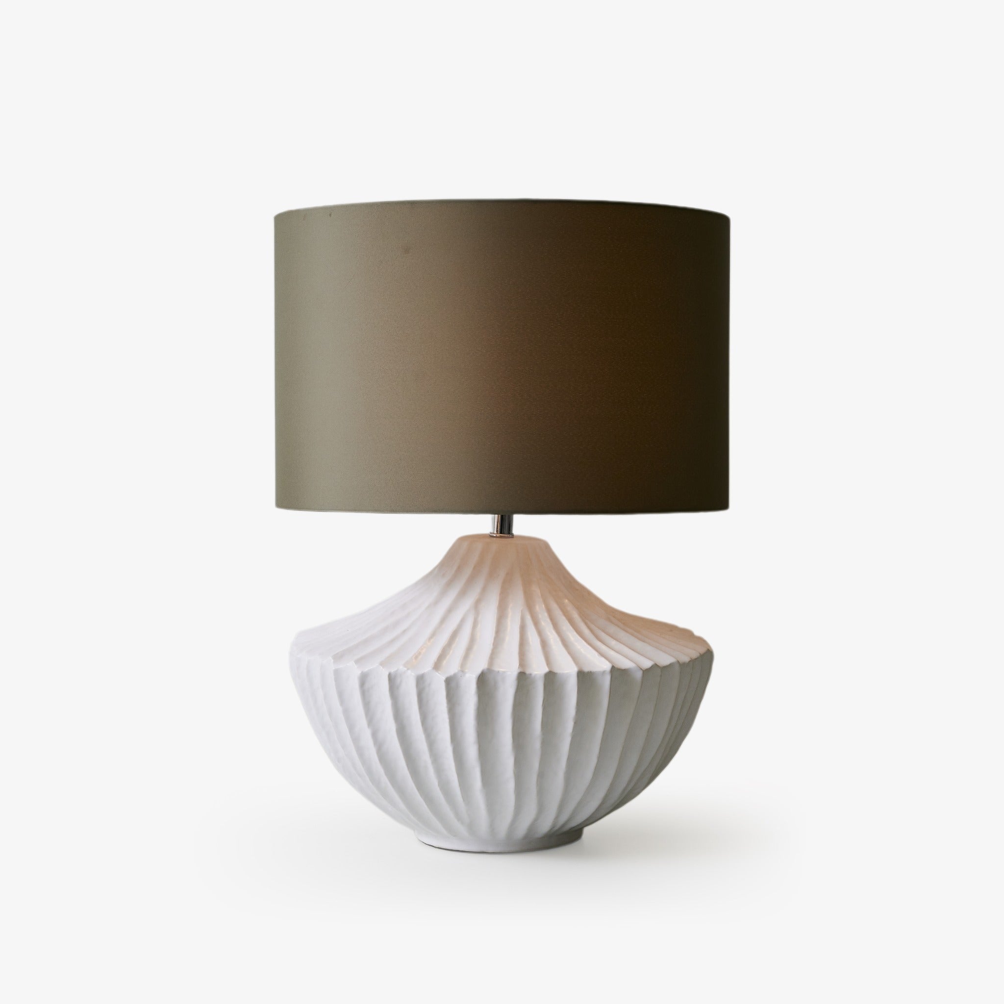 Terra Shell Table Lamp - Modern Decorative Lighting for Bedroom, Living Room & Office - Stylish Home Decor Accent Light
