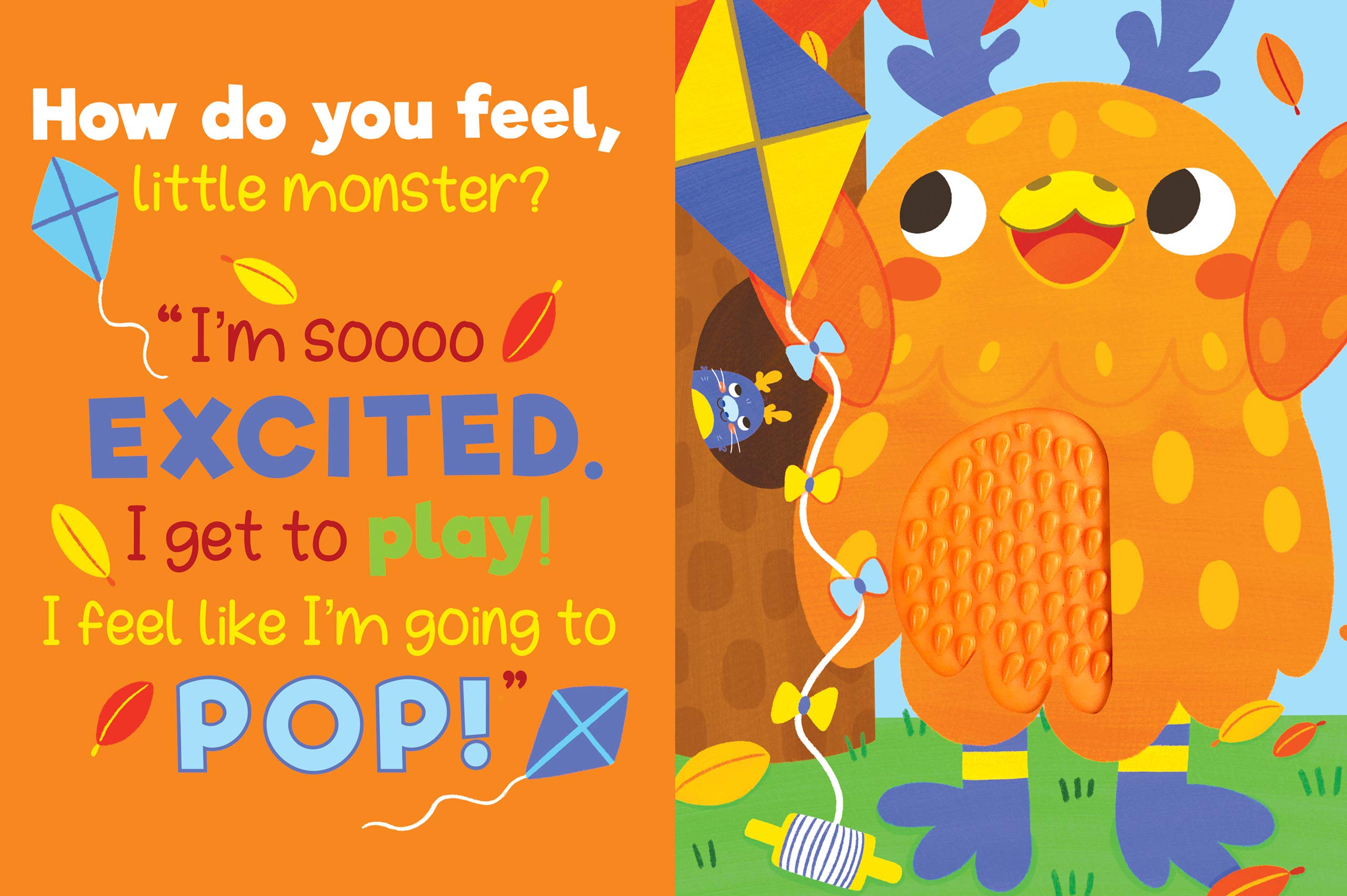 Moody Monsters - Interactive Silicone Touch and Feel Sensory Board Book for Toddlers - Early Learning & Tactile Exploration for Babies 1-3 Years Old | Perfect for Bedtime Stories & Sensory Play