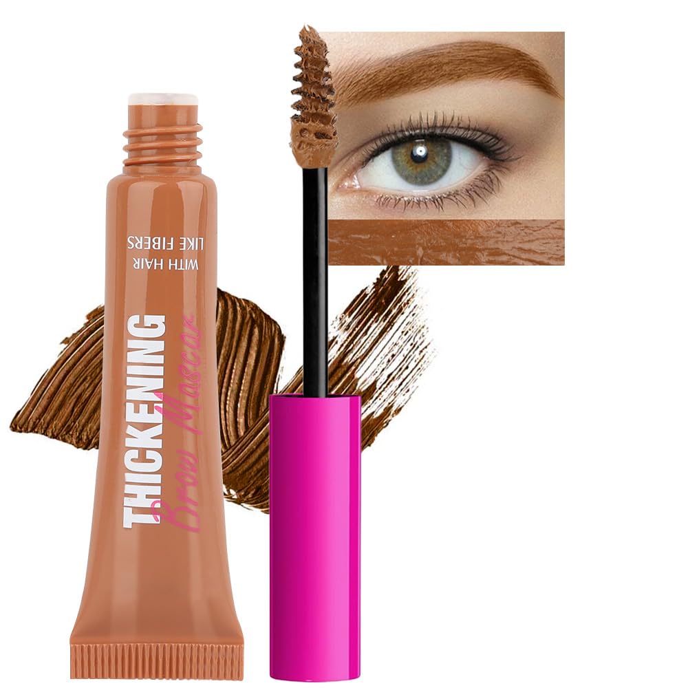 Kaely Thickening Brow Mascara - Waterproof Tinted Eyebrow Gel for Natural Looking Brows, Vegan & Cruelty-Free Eyebrow Makeup (03 Auburn) - Perfect for Daily Use, Special Occasions & On-The-Go Touch Ups