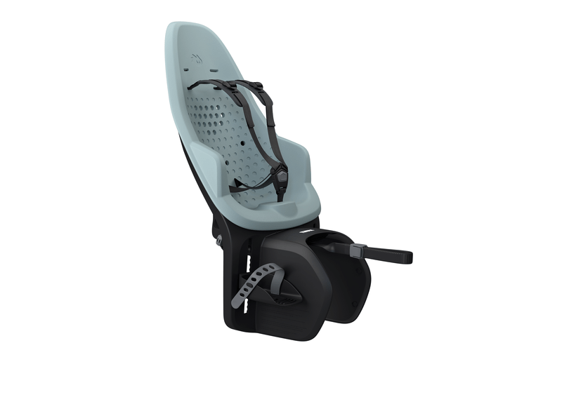 Thule Yepp 2 Maxi Rack Mount Child Bike Seat - Universal Fit for Bicycles, Safe & Comfortable Toddler Carrier - Perfect for Family Cycling, Commuting & Outdoor Adventures