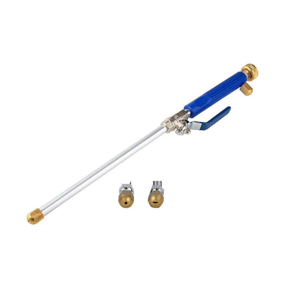 LOVCCIE High Pressure Metal Water Gun Nozzle - Heavy Duty Car Wash Sprayer, Garden Hose Wand for Cleaning, Washing & Watering | Perfect for Vehicles, Plants & Outdoor Use (Blue)