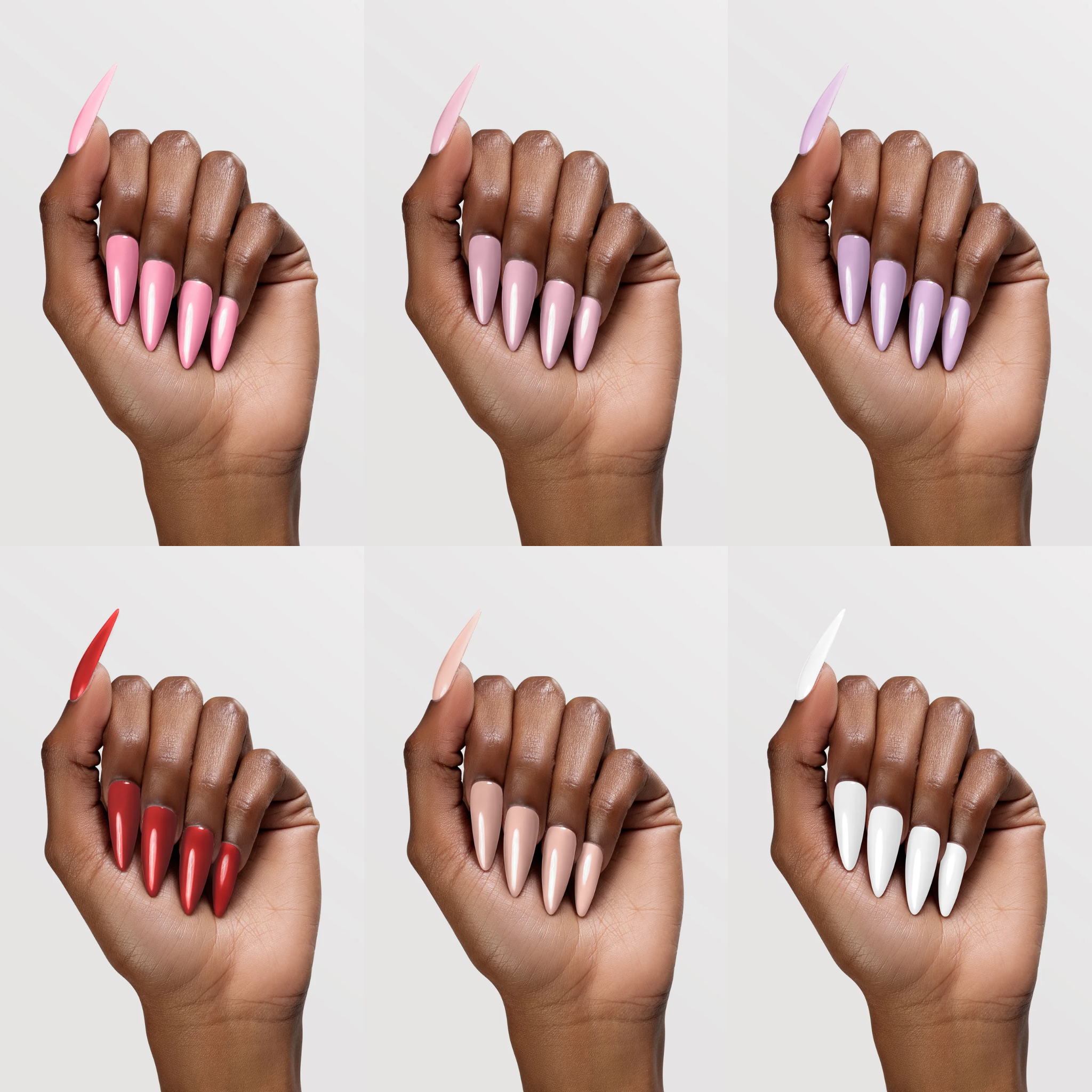 Chaun Legend Gel Nail Polish Set - 6pc Valentine's Day Collection with Romantic Hues | Perfect for DIY Manicures, Gift Giving & Special Occasions