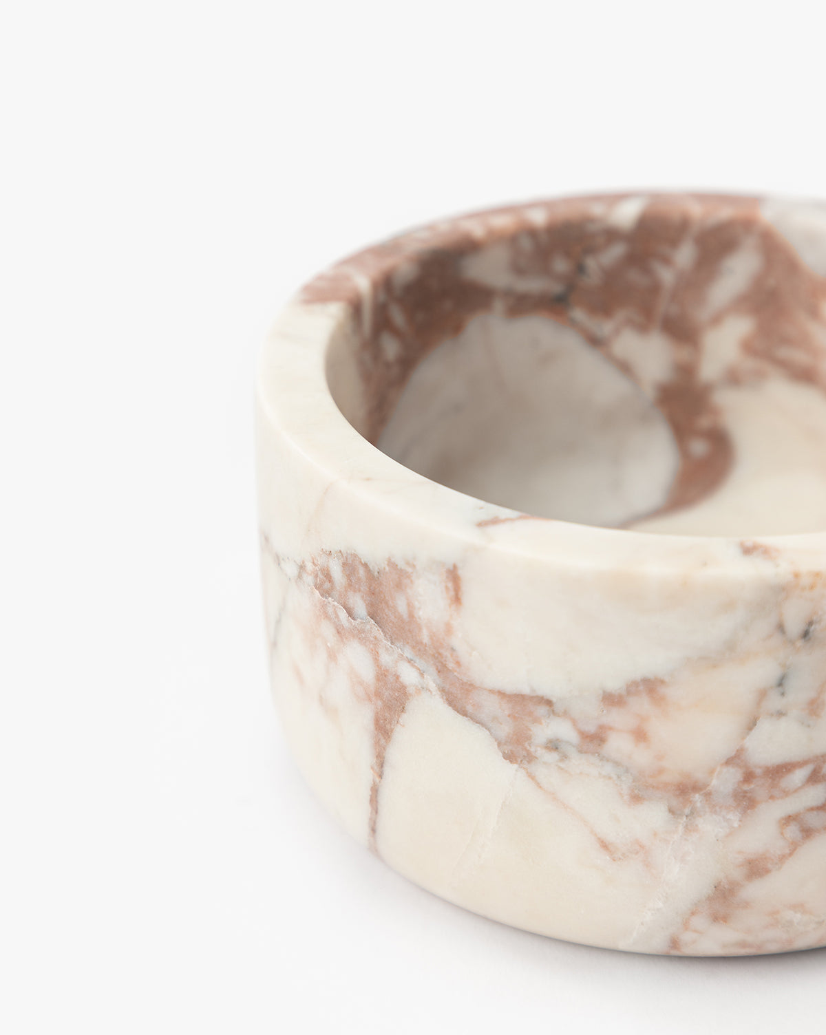 Verona Marble Bowl - Elegant Handcrafted Stone Serving Bowl for Fruit, Salad & Decor | Perfect for Dining, Entertaining & Home Decor
