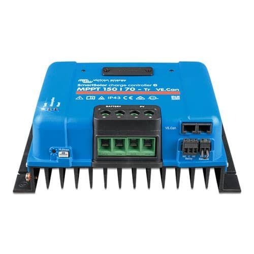 Victron Energy SmartSolar MPPT 150/70 TR VE.CAN Solar Charge Controller - 12V/24V/48V, 70A Max Input - Perfect for RVs, Boats & Off-Grid Solar Systems
