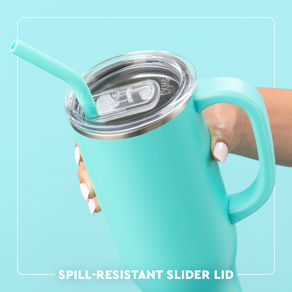 Cloud Nine Mega Mug 30oz - Large Insulated Travel Tumbler with Lid & Handle - Perfect for Coffee, Tea & Cold Drinks - Ideal for Office, Commuting & Outdoor Adventures