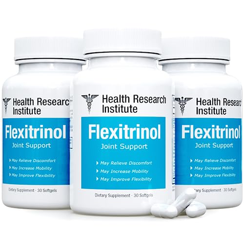 Joint Support Supplement - 3 Bottles (90 Capsules) - Doctor Formulated for Joint Pain Relief & Mobility Support - Ideal for Active Lifestyles, Arthritis Sufferers & Post-Workout Recovery