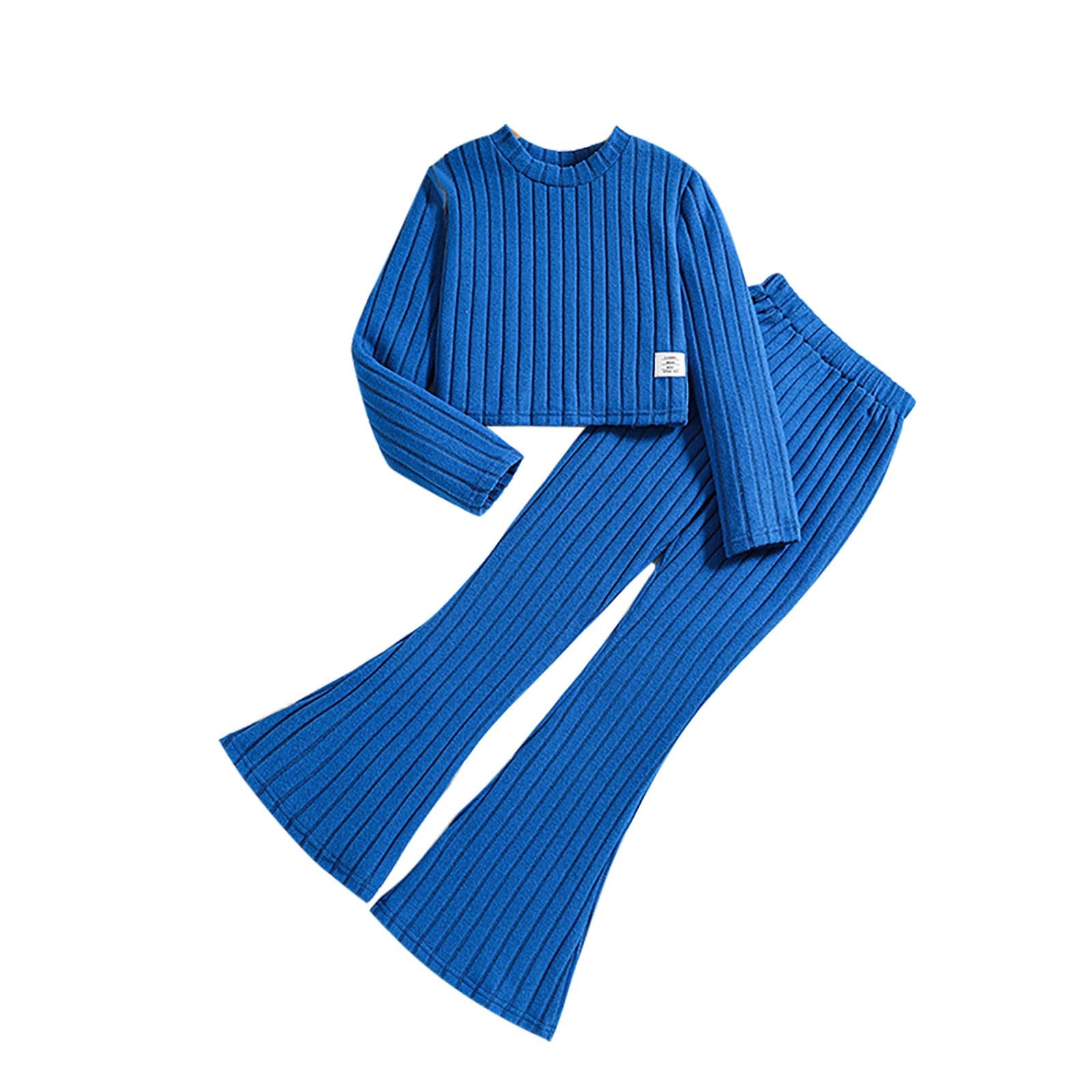 Uncle Niece Baby Clothes for Girls & Big Girls | 2024 Fall Winter Collection | Long Sleeve Solid Color Cute Outfits for Teen Girls | Perfect for School, Playdates & Family Gatherings