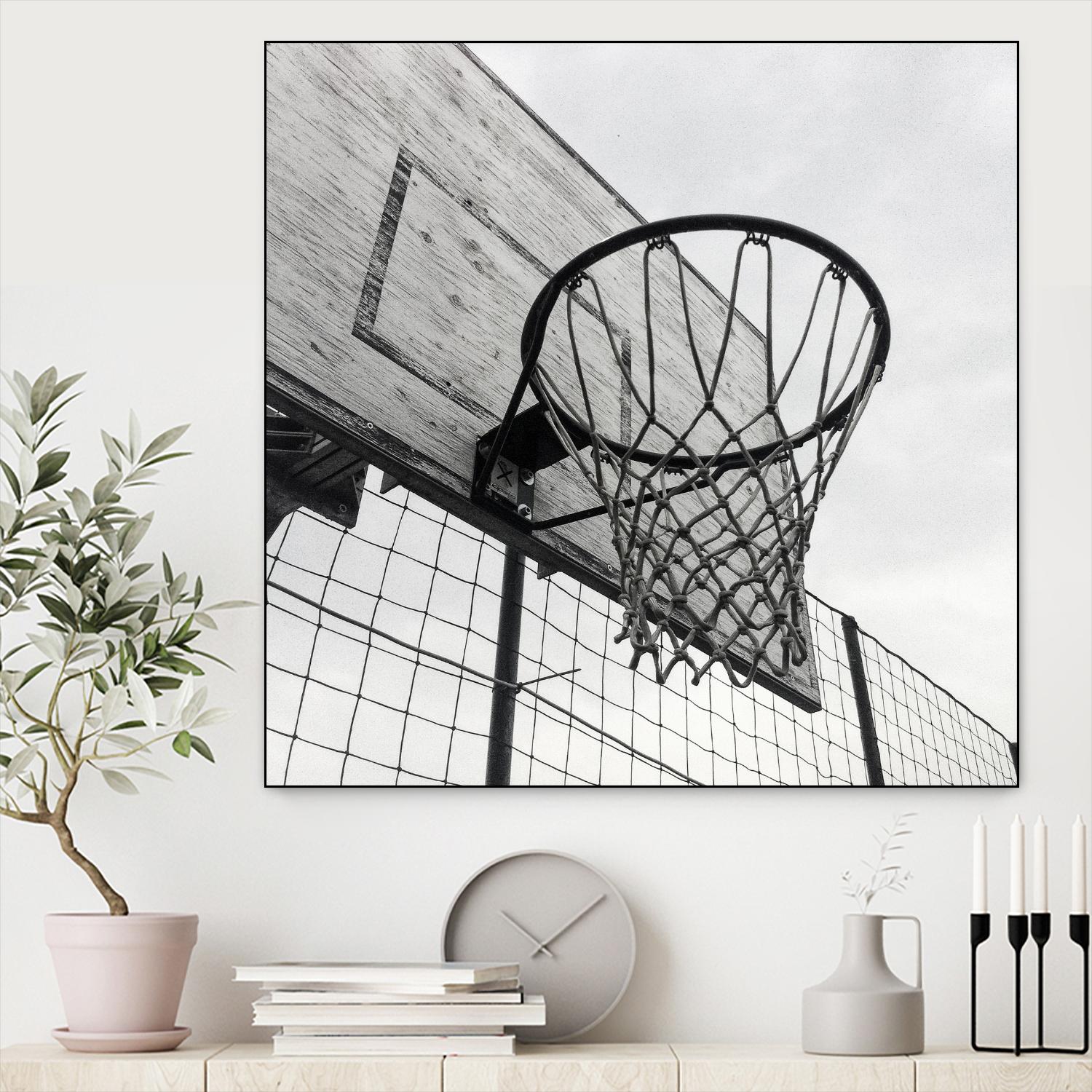 Premium Basketball Hoop - Adjustable Height & Durable Steel Frame for Indoor & Outdoor Play - Perfect for Driveway, Backyard, and Gym Use