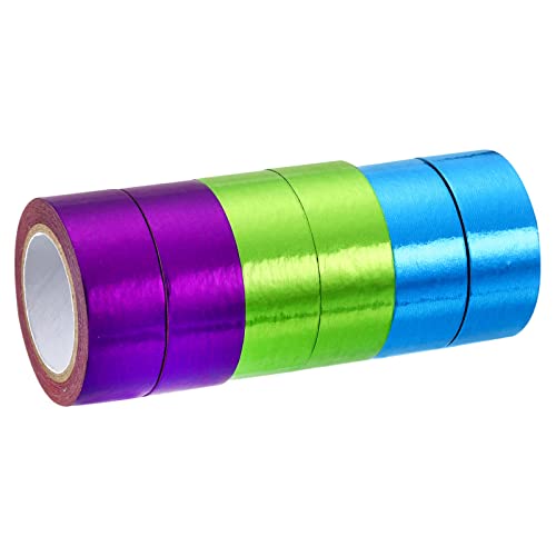 Purple, Light Blue, Green