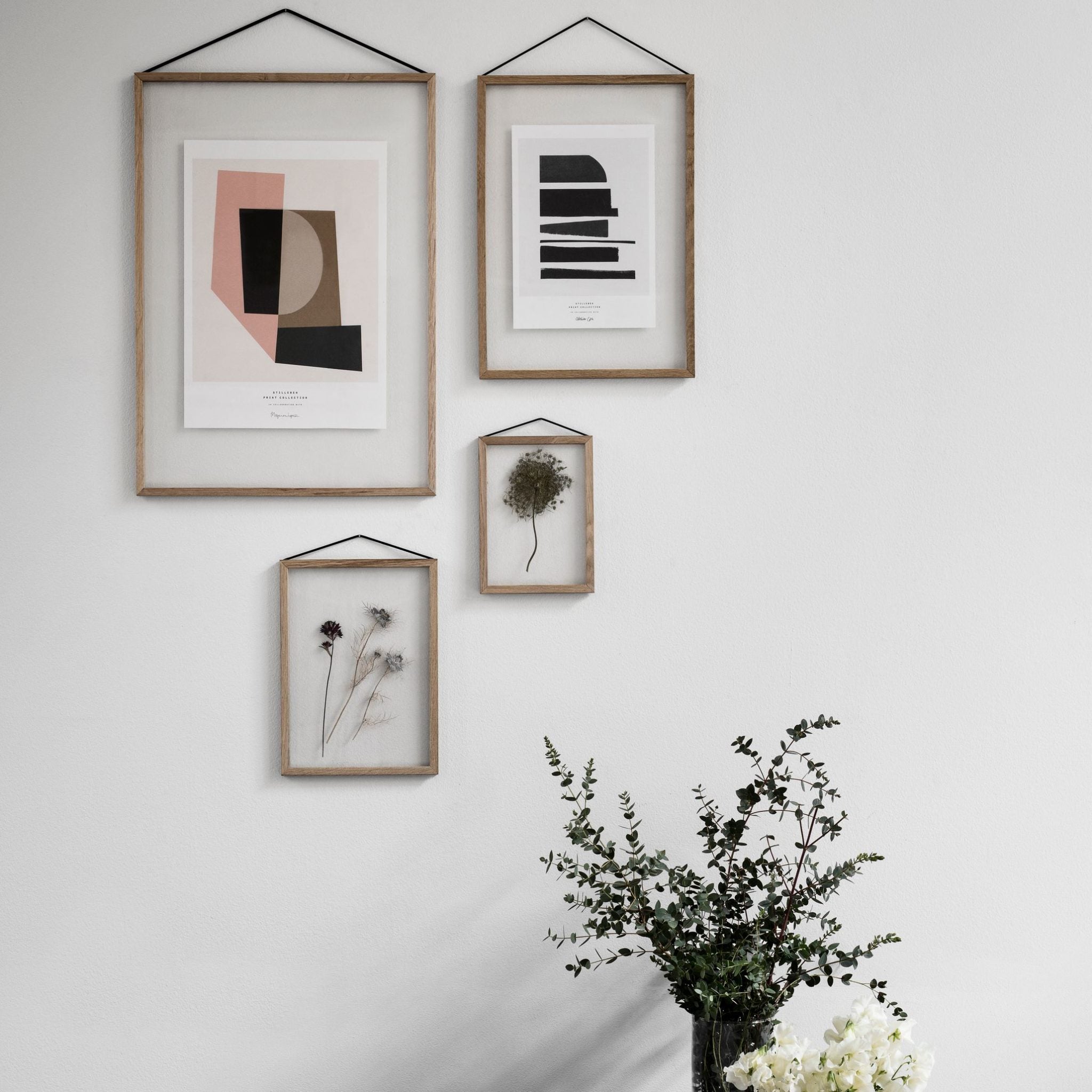 MOEBE Solid Oak Picture Frame - 6 Sizes for Wall Art, Photos & Home Decor | Perfect for Living Room, Bedroom & Office Display