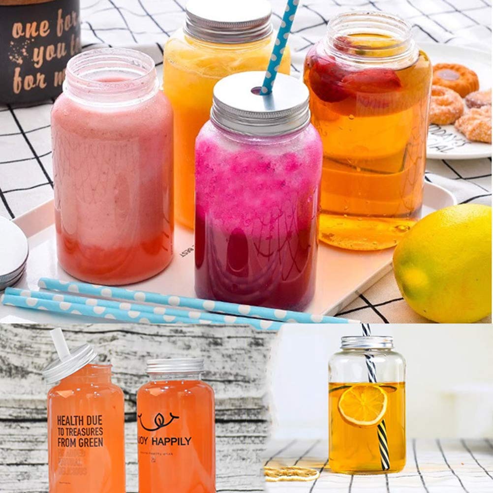 10-Pack Aluminum Cap Water Bottles - Reusable, Leak-Proof & BPA-Free - Perfect for Gym, Hiking, Office & Travel Hydration