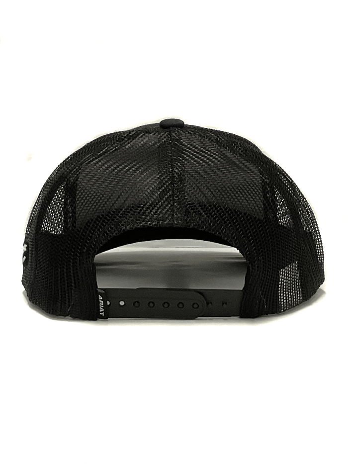 Ariat A300052001 Mexico Flag Eagle Snapback Cap - Black Adjustable Hat for Men & Women - Perfect for Outdoor, Sports, and Casual Wear