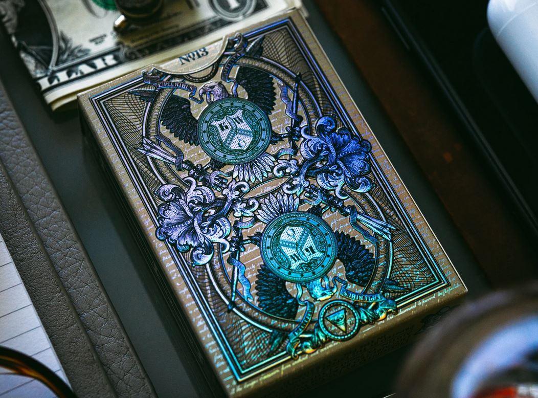 Holographic Legal Tender Version II Playing Cards - Premium Collectible Deck by Kings Wild Projects | Perfect for Magic Tricks, Cardistry & Poker Games