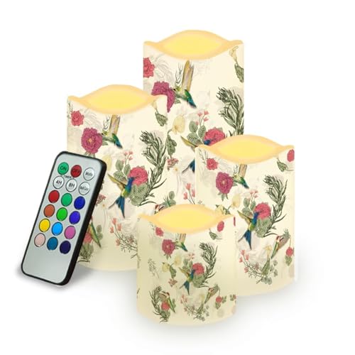 Elegant Hummingbird Pattern