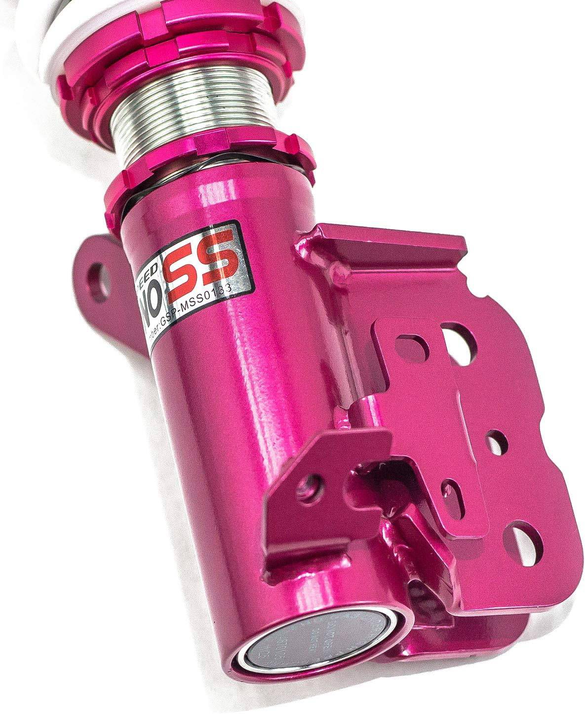 Godspeed Project® Mono SS™ Front & Rear Coilover Kit for 2013-2020 Subaru BRZ - Performance Suspension Upgrade for Track & Street Driving