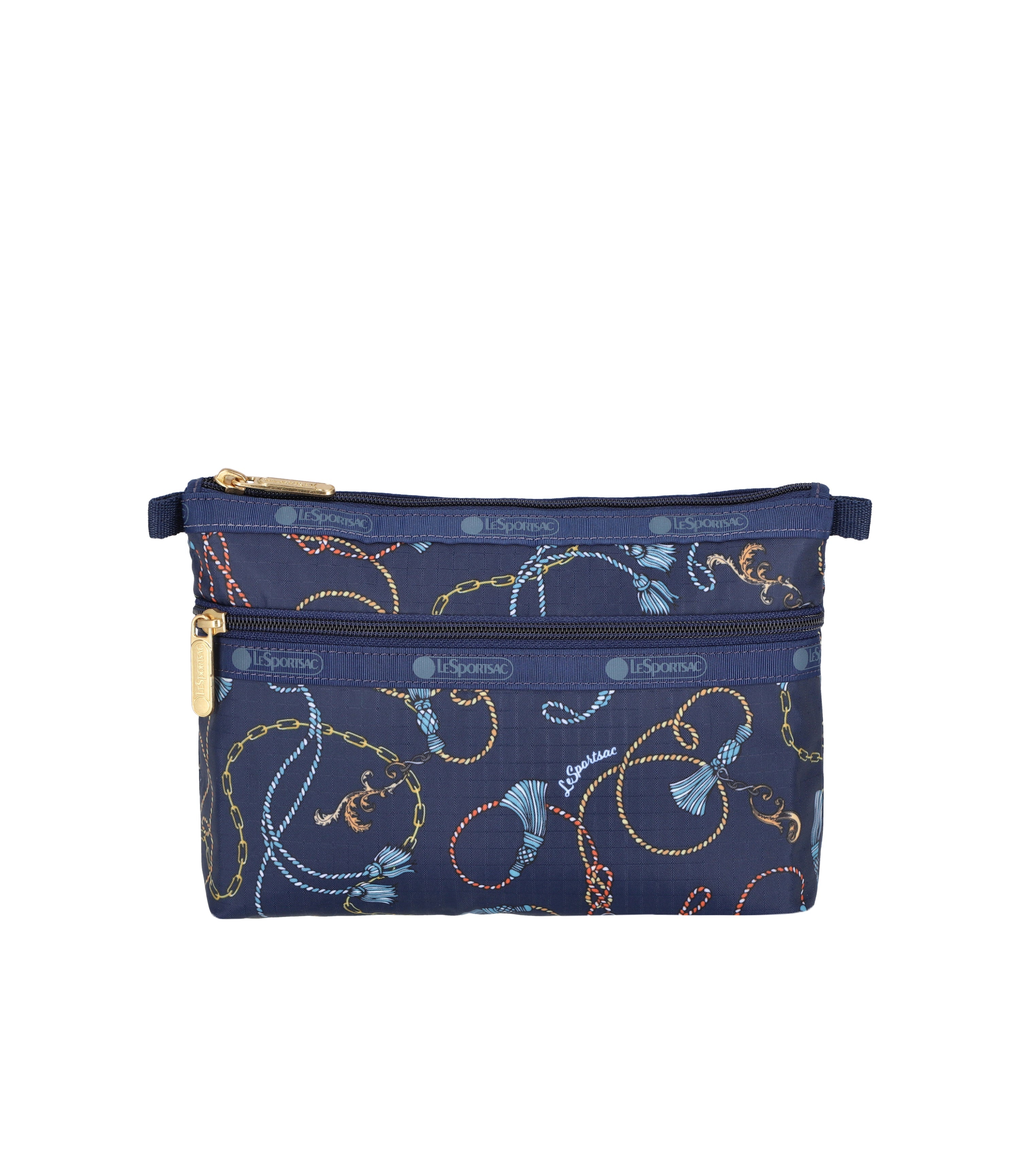 Navy Status Chain print