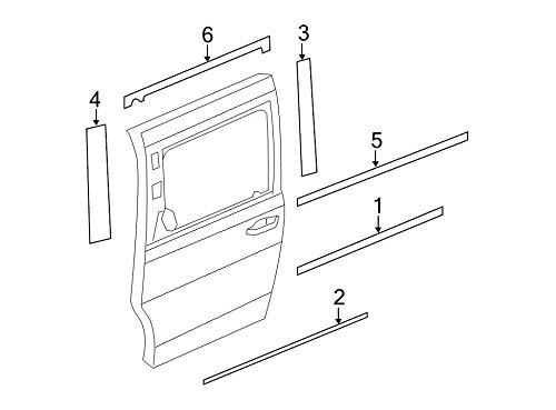 Mopar Sliding Door Tape - High-Quality Weather Stripping for Dodge, Chrysler, Jeep Vehicles - Perfect for Sealing and Noise Reduction on Van, SUV, and Truck Doors