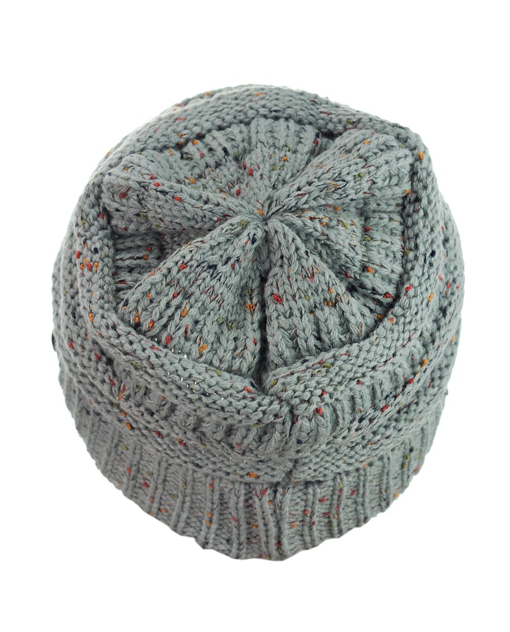 Trendy Chunky Cable Knit Beanie - Soft Stretch Warm Winter Hat for Women & Men | Cozy Outdoor Activities, Skiing, Snowboarding, Hiking