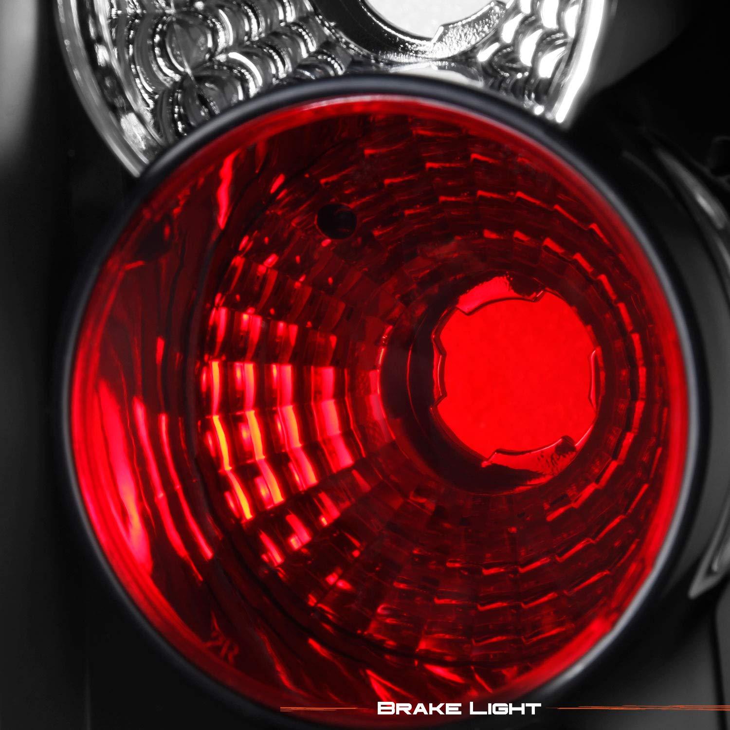 AKKON JDM Black Tail Lights Pair for 1996-2002 Toyota 4Runner Base SR5 Limited Sport SUV - Upgrade Your Ride with Sleek Style & Enhanced Visibility for Night Driving & Off-Road Adventures