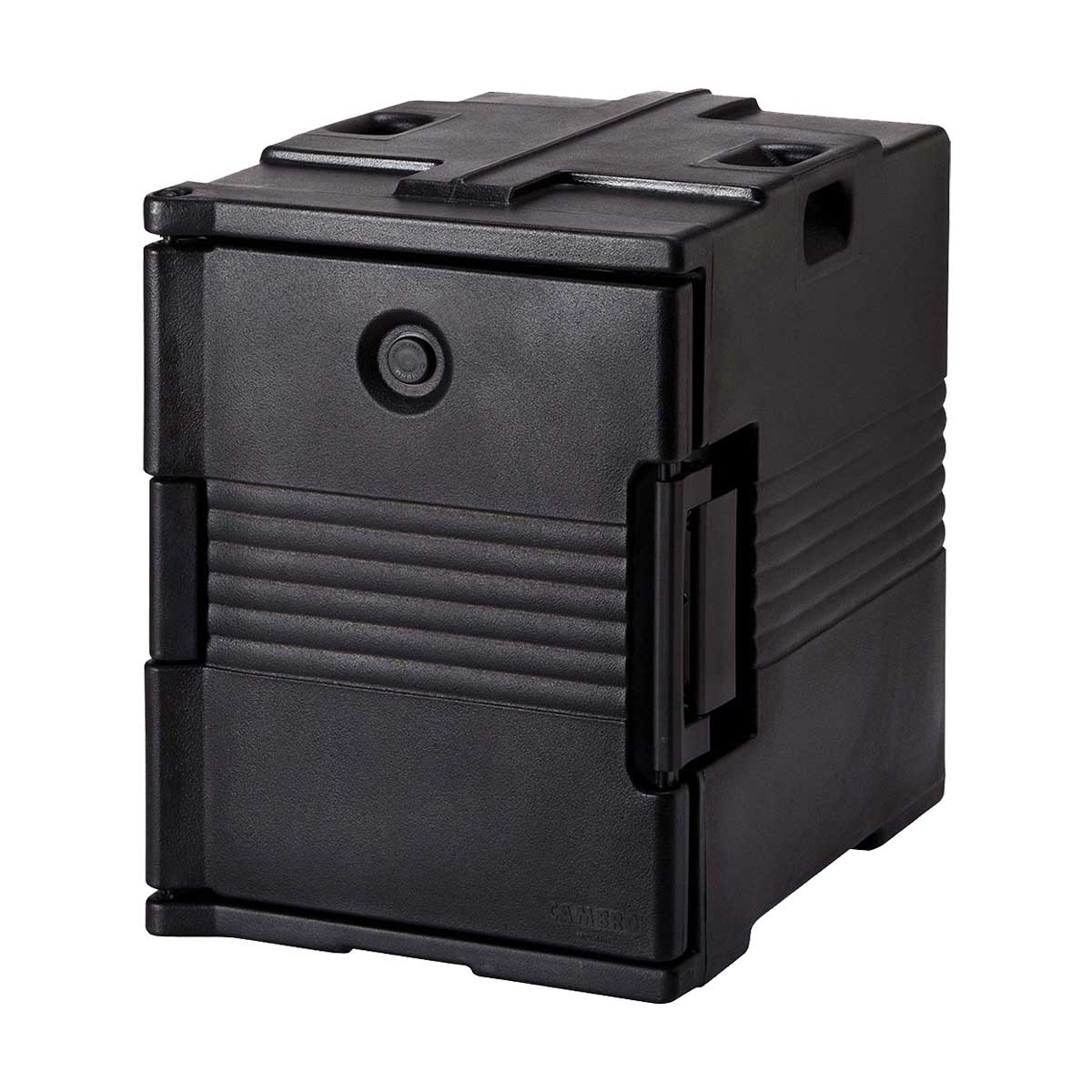 Cambro UPC400110 60 qt. Ultra Pan Carrier - Heavy Duty Black Food Storage Container for Commercial Kitchens, Catering & Restaurant Use