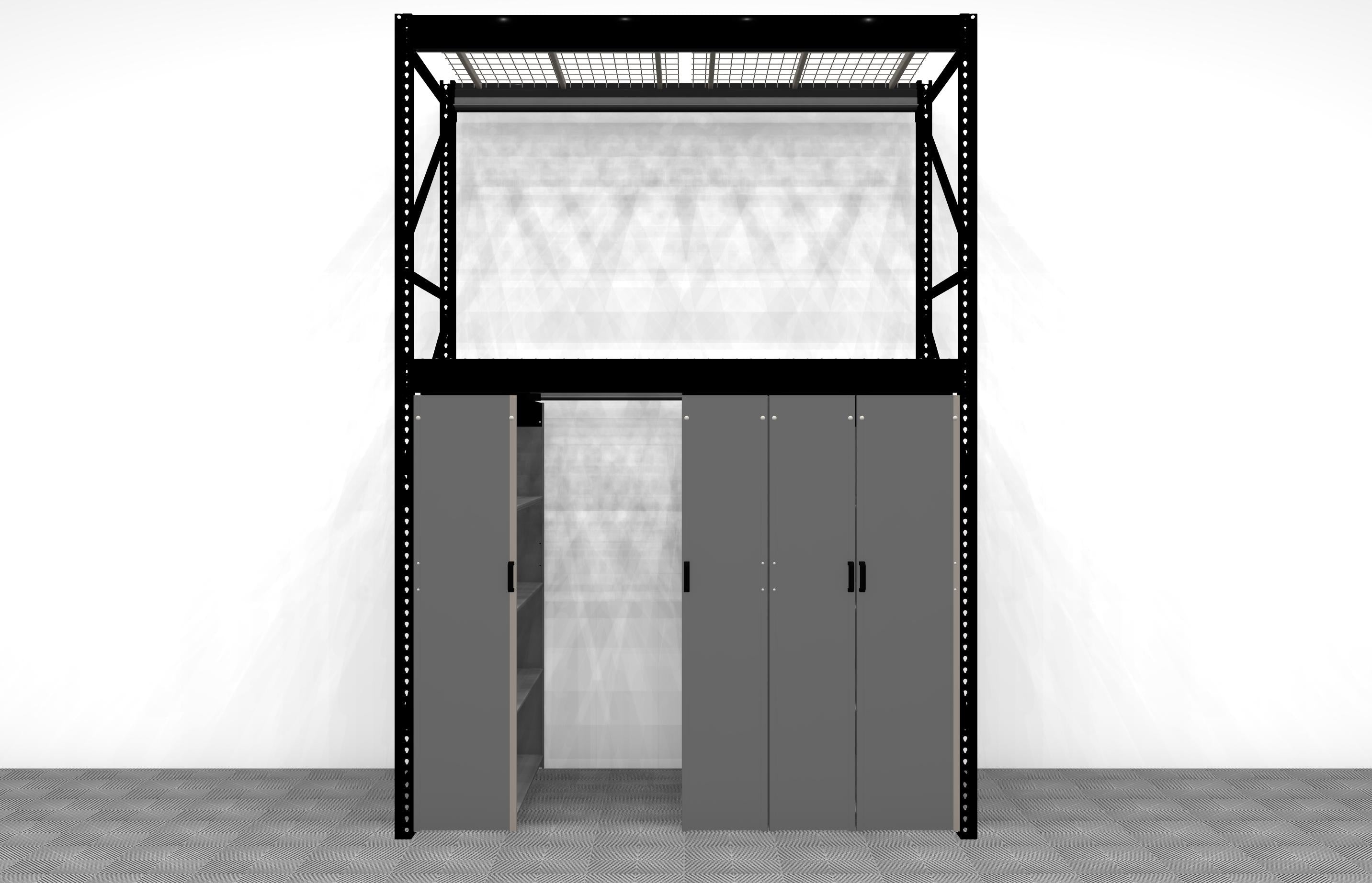 Levrack Heavy Duty Storage Shelving Units - Durable Metal Shelves for Garage, Warehouse & Home Organization