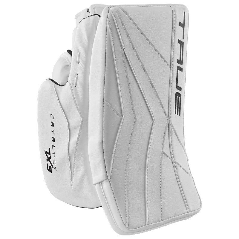 True Catalyst 7X3 Goalie Blocker - Intermediate Ice Hockey Goalie Paddle for Youth & Adult Players - Perfect for Practice, Training & Competitive Games