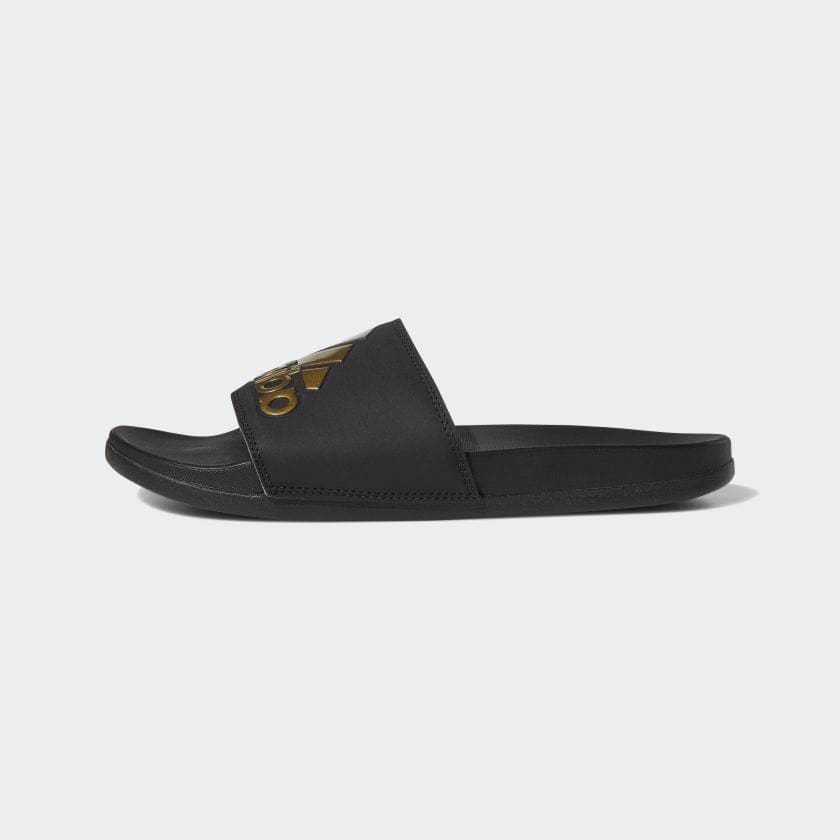Adidas Adilette Comfort Slides for Men & Women - Soft Cushioned Pool & Beach Sandals - Perfect for Shower, Spa, Gym & Lounging