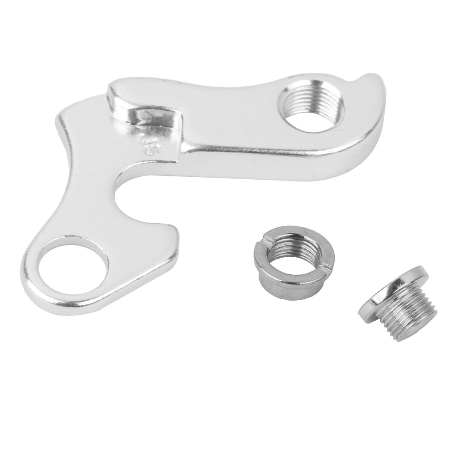 Premium Aluminum MTB Rear Derailleur Hanger with Screws - Durable Bike Frame Dropout Adapter for Smooth Gear Shifting - Perfect for Mountain Biking, Trail Riding & Cycling Maintenance
