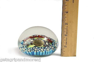 Murano Glass Paperweight - Handcrafted Italian Art Piece for Home & Office Decor | Perfect Gift for Collectors & Elegant Desks
