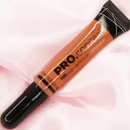 PRO Conceal Orange Corrector Concealer - Long Lasting Color Correcting Makeup for Dark Circles & Blemishes | Perfect for Daily Use & Professional Makeup Artists