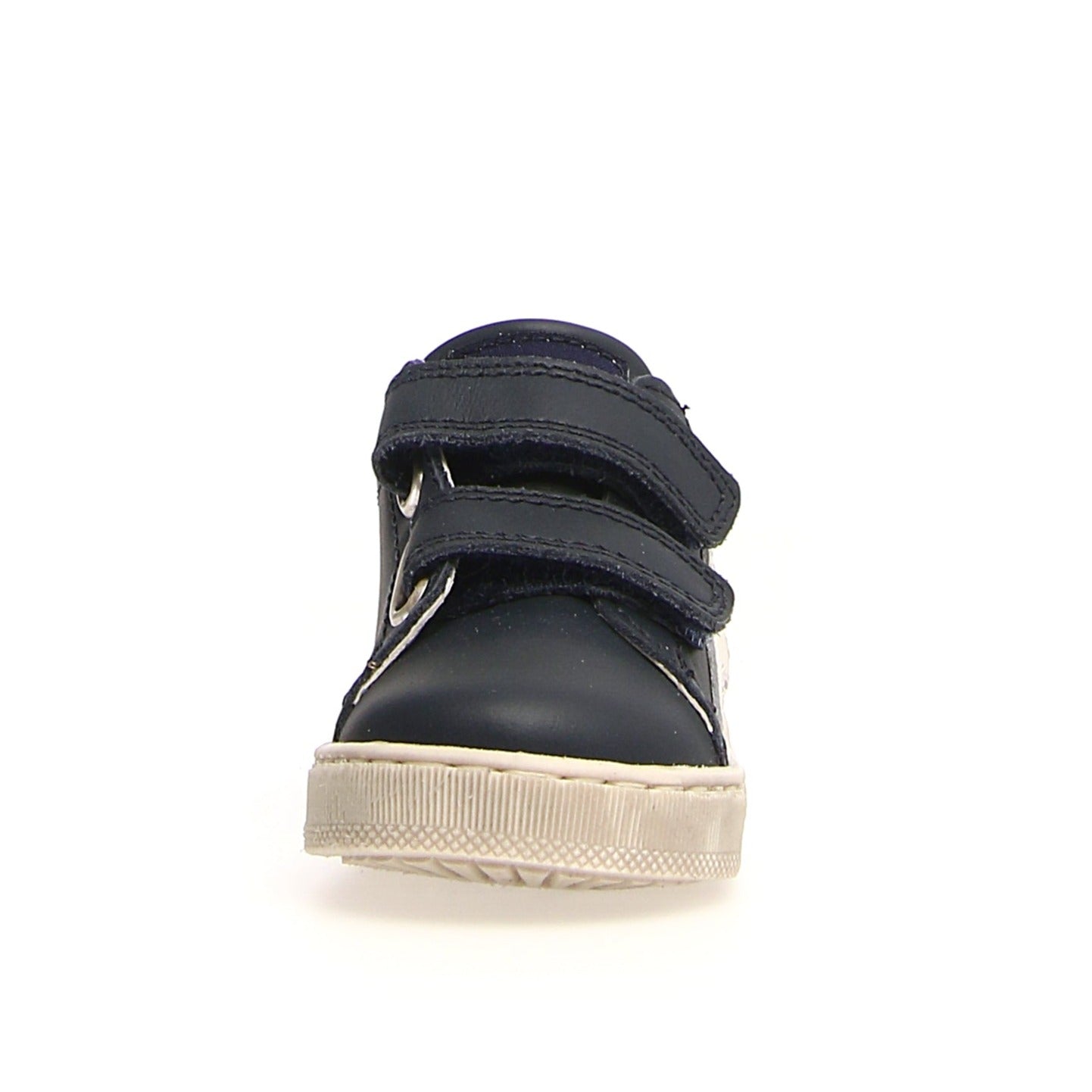 Falcotto Sasha VL Calf Fashion Sneakers for Boys and Girls - Navy/Orange | Comfortable Kids Shoes for School, Play & Everyday Wear