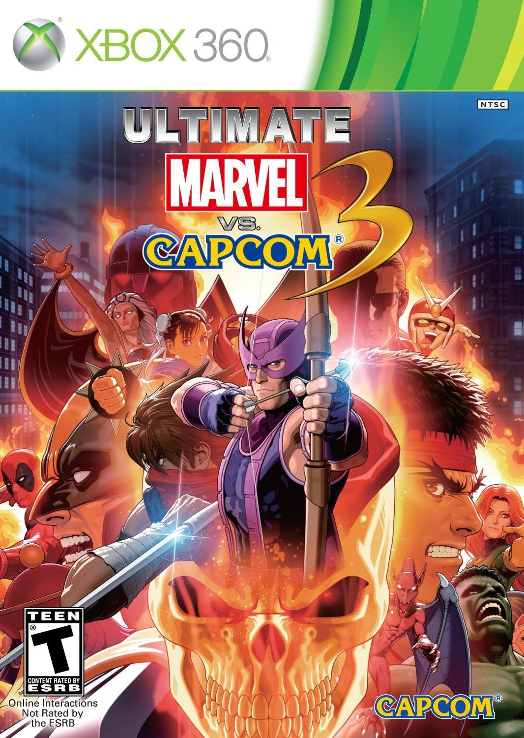 Ultimate Marvel vs. Capcom 3 for Xbox 360 | Fighting Game | Superhero & Video Game Crossover | Perfect for Tournaments & Game Nights