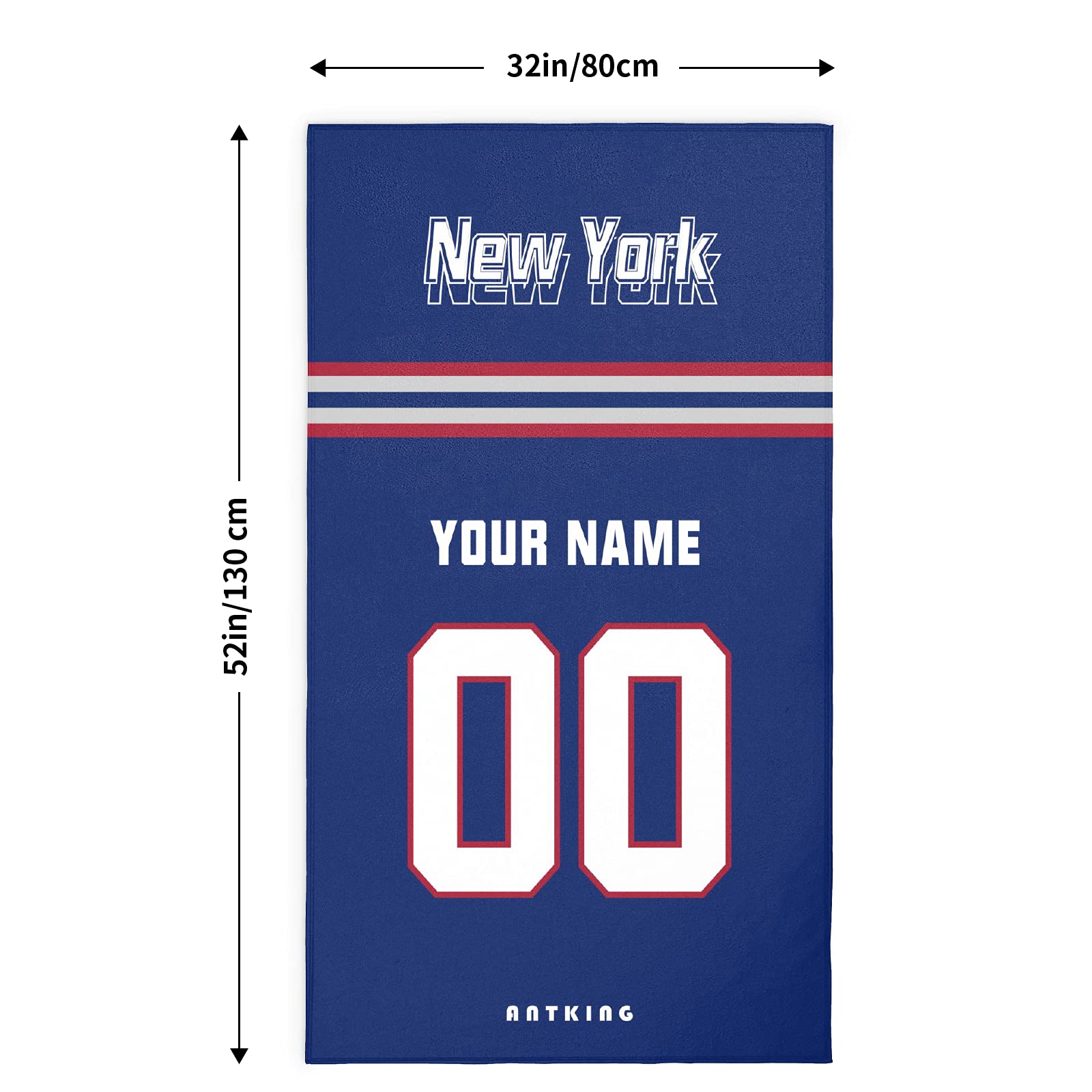 ANTKING Personalized Beach Towel 32