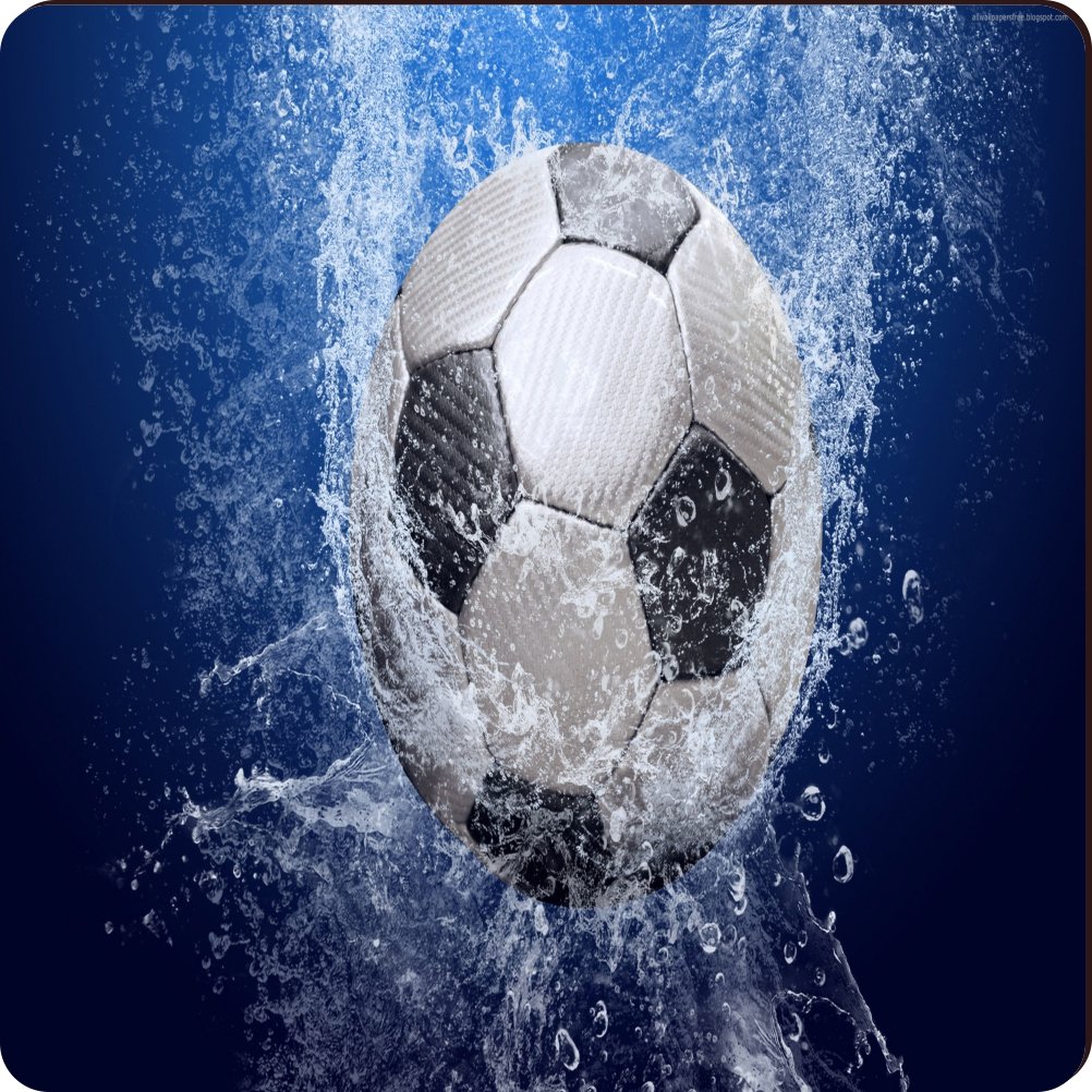 Vibrant Soccer Ball Splash Design Square Fridge Magnet - Perfect for Sports Fans, Office Decor & Kitchen Organization - Great Gift for Soccer Lovers & Home Decoration