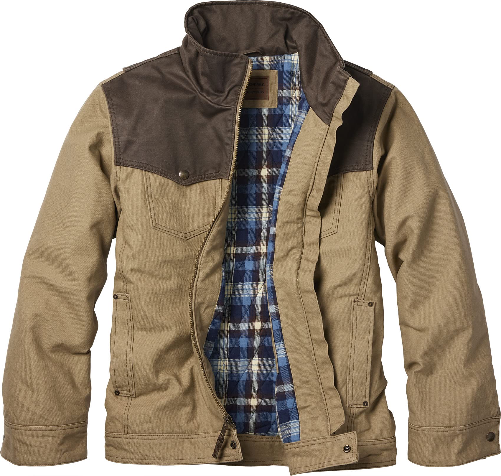 Legendary Whitetails Men's Stockyards Bozeman Canvas Western Jacket - Durable Outdoor Coat for Hunting, Hiking & Casual Wear