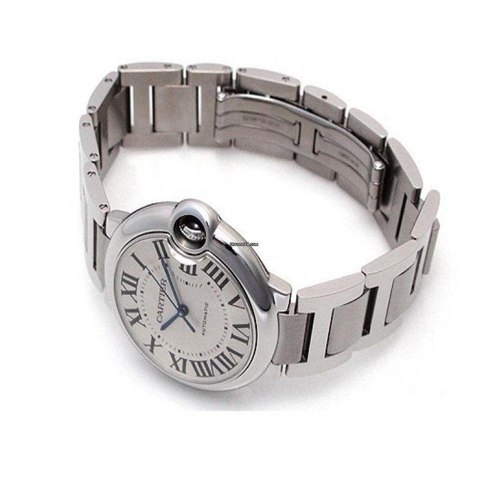 Cartier Ballon Bleu Stainless Steel Unisex Watch - Luxury Swiss Timepiece for Men & Women - Perfect for Business, Formal Events & Everyday Wear