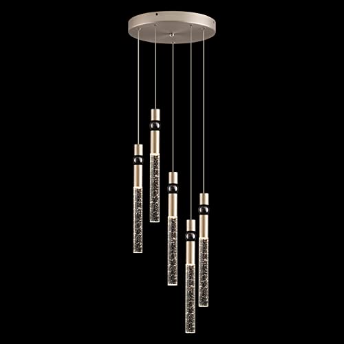 Brushed Nickel 5 Light