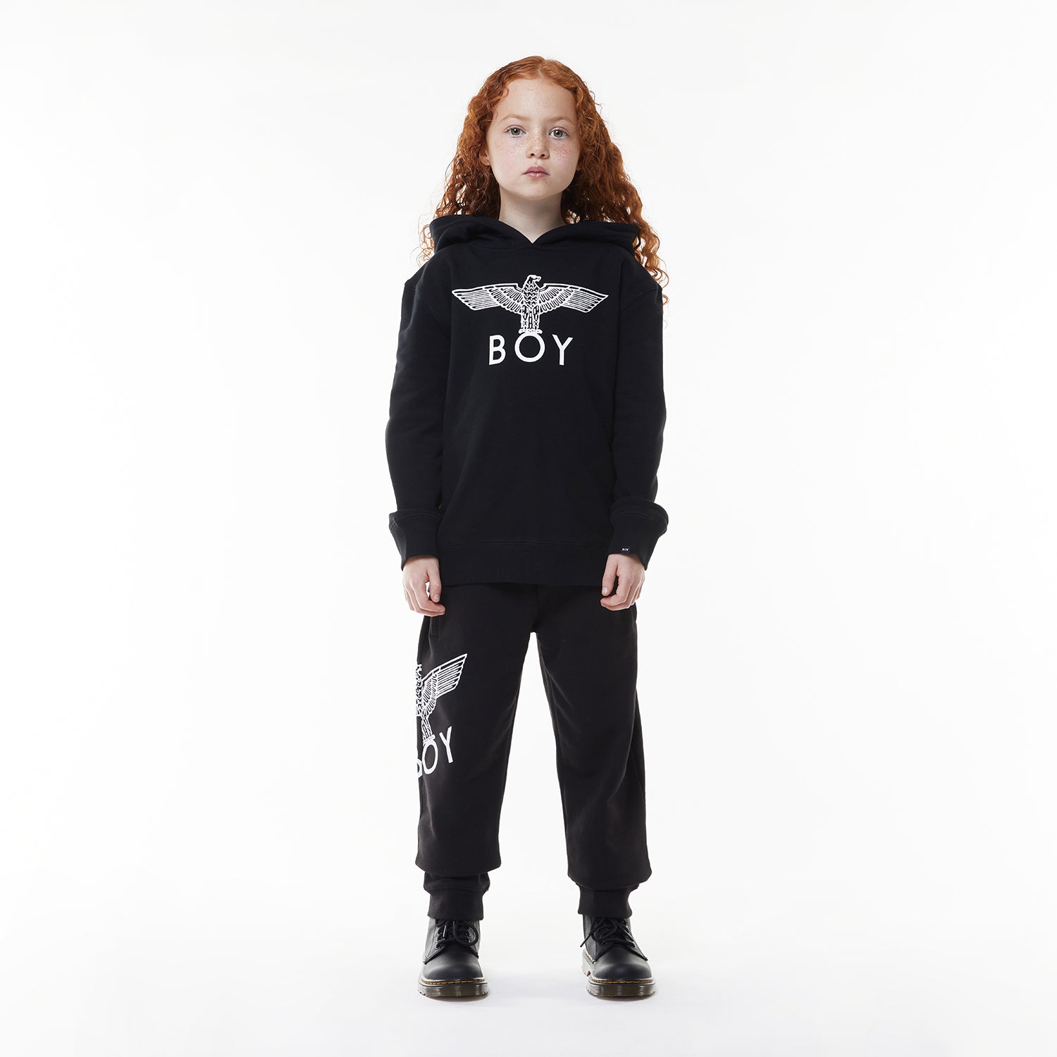 BOY EAGLE Kids Hooded Sweatshirt - Soft & Comfortable Pullover Hoodie for Boys, Perfect for School, Play & Outdoor Activities