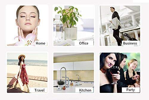 GION Professional Facial Steamer for Deep Skin Cleaning | Handheld Fabric Steam Brush & Garment Steamer for Clothes | Home & Travel Use | Multicolor (1Pcs) - Perfect for Spa Days, Travel Wrinkle Removal, and Quick Clothing Refresh